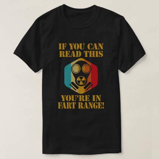 Als je dit kan lezen ben je binnen het bereik van  t-shirt (Design voorkant)