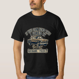 Als je dit kan lezen heb ik het gerepareerd - Grap T-shirt