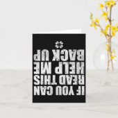 Als je dit kan lezen, help me dan bij het kopen va kaart (Gele Bloem)