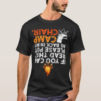 Als je dit kan lezen, zet me dan terug in mijn kam t-shirt