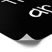 Als je dit kunt lezen, bedankt een leraar poster (Hoek)