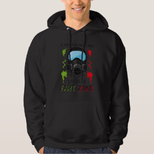 Als je dit kunt lezen, ben je in Fart Zone Gag Jok Hoodie
