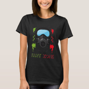 Als je dit kunt lezen, ben je in Fart Zone Gag Jok T-shirt