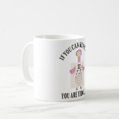 Als je dit kunt lezen, ben je te dicht koffiemok (Voorkant links)