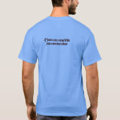 Als je dit kunt lezen, ben je te grappig t-shirt (Achterkant)