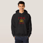 Als je dit kunt lezen, dan is ze weg hoodie (Voorkant volledig)