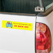 Als je dit kunt lezen, moet je ... bumpersticker (Op Truck)
