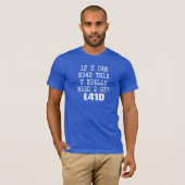 ALS JE DIT KUNT LEZEN T-SHIRT (Voorkant volledig)