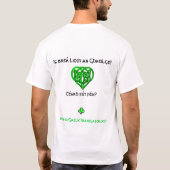 "Als je dit kunt lezen..." T-shirt (Achterkant)