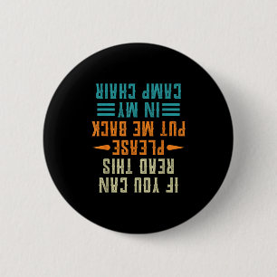 Als je dit kunt lezen, zet me dan terug in mijn ka ronde button 5,7 cm