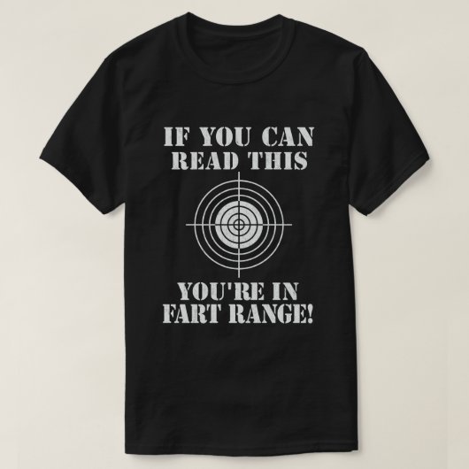 Als je dit kunt lezen, zit je in het Gezegde van h T-shirt (Design voorkant)