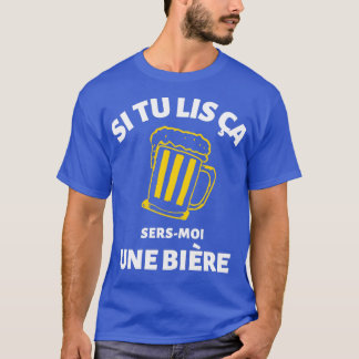 Als je dit leest, geef me een biercadeau... een hu t-shirt