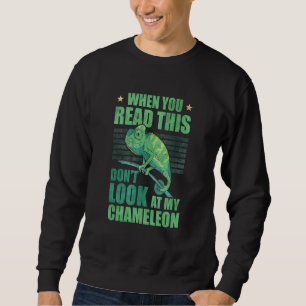 Als je dit leest, kijk dan niet naar mijn Chameleo Trui