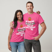 Als je dit leest, kun je me niet beschermen t-shirt (Unisex)