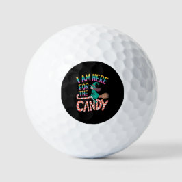 Als je dit leest, valt ze van Halloween af Golfballen