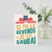 Als je dit verkoopt zou ik het weten - Bday Editie Briefkaart (Staand voorkant)