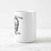 Als je dood bent van binnen, maar het is Kerstmis Koffiemok (Center)