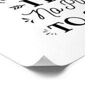 Als je door de hel gaat - Motivate Inspire Poster (Hoek)