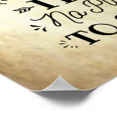 Als je door de hel gaat - Motivate Inspire Poster (Hoek)