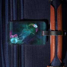 Als je droomt van Hawaii Bagagelabel