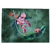 Als je droomt van Hawaii Gift Bag Groot Cadeauzakje (Achterkant)