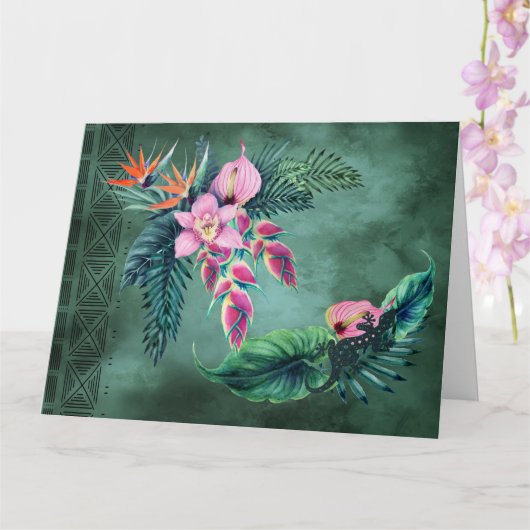 Als je droomt van Hawaii Kaart (Orchidee)