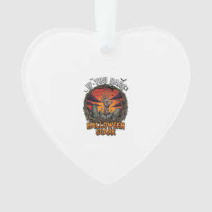 Als je durft Halloween Angst Zombie Hand Grafsteen Ornament