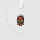 Als je durft Halloween Angst Zombie Hand Grafsteen Ornament (voorkant)