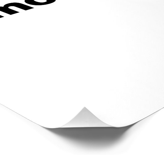 Als je echt om ongeboren kinderen geeft perfect poster (Hoek)