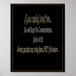 Als je echt van hem houdt poster