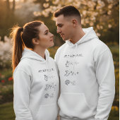 Als je echt verliefd bent hoodie