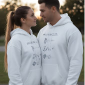 Als je echt verliefd bent hoodie