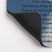 Als je een droom hebt muismat (Hoek)