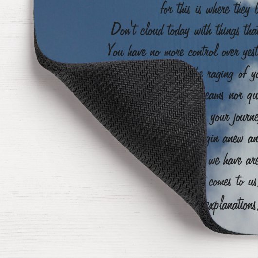 Als je een droom hebt muismat (Hoek)