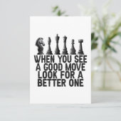 Als je een goede beweging ziet, kies dan voor een  bedankkaart (Staand voorkant)