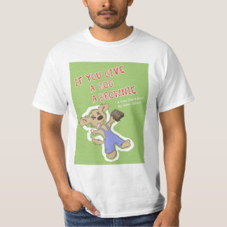 Als je een hond een brownie geeft t-shirt