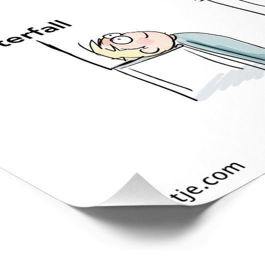 Als je een kind bent. poster (Hoek)