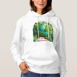 Als je een meisje opvoedt, onderwijs je een natie hoodie