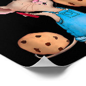 Als je een muis een koekjeskostuum Kinder Poster (Hoek)