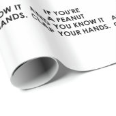 ALS JE EEN PEANUT.png BENT Cadeaupapier (Rol Hoek)