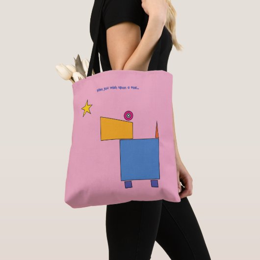 Als je een ster wilt... tote bag (Dichtbij)
