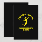 Als je een zacht sereen wilt, dan moet je een grap bedankkaart (Voorkant / Achterkant)