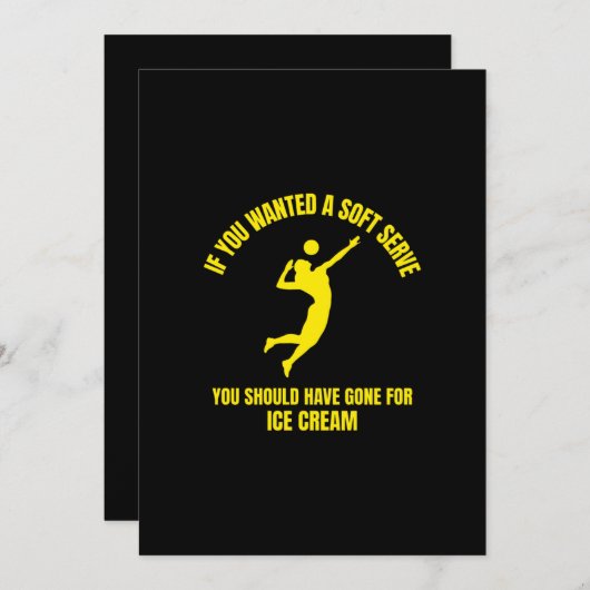 Als je een zacht sereen wilt, dan moet je een grap bedankkaart (Voorkant / Achterkant)