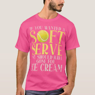 Als je een zachte portie weg voor ijs grappig wilt t-shirt