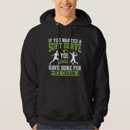 Als je een zachte serve tennissers wilde hoodie
