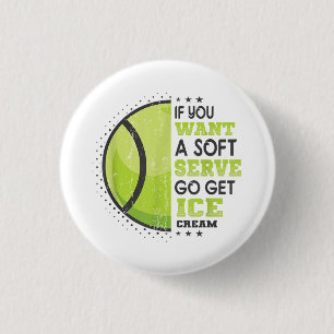 Als je een zachte serve wilt, krijg je ijsklok ronde button 3,2 cm