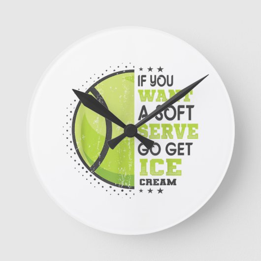 Als je een zachte serve wilt, krijg je ijsklok ronde klok (Voorkant)