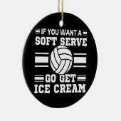 Als je een zachte server wilt, krijg je ijskap keramisch ornament (Rechts)