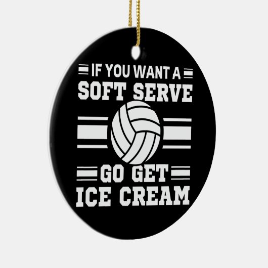 Als je een zachte server wilt, krijg je ijskap keramisch ornament (Rechts)