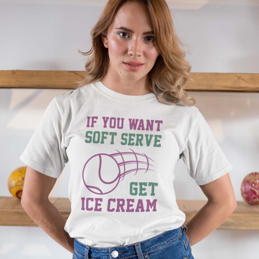 Als je een zachte server wilt, krijg je ijskap t-shirt